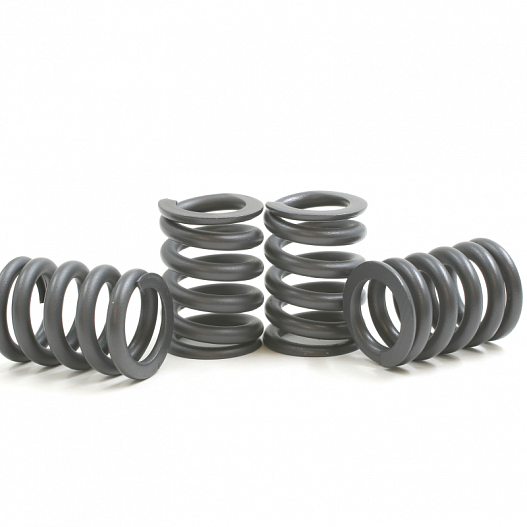 Springs for hydraulic fracturing equipment