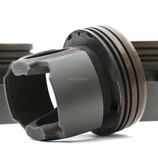 Truck piston skirts