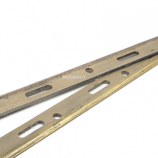 Knives for edge-soldering into film