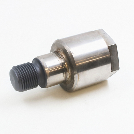 Threaded connections of doubled hydraulic cylinders 