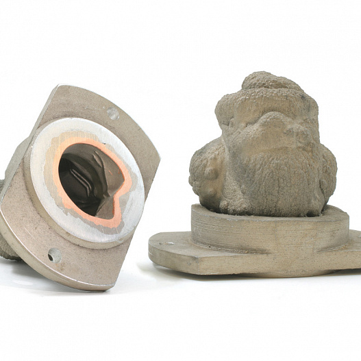 Mould to make toys of PVC
